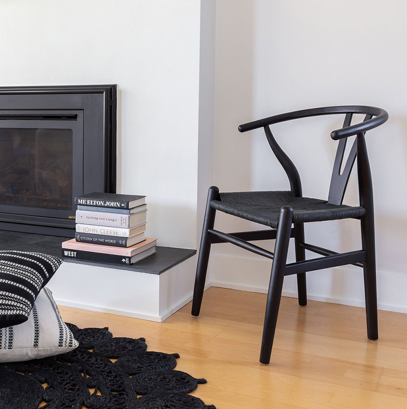 Woven Chair - Black