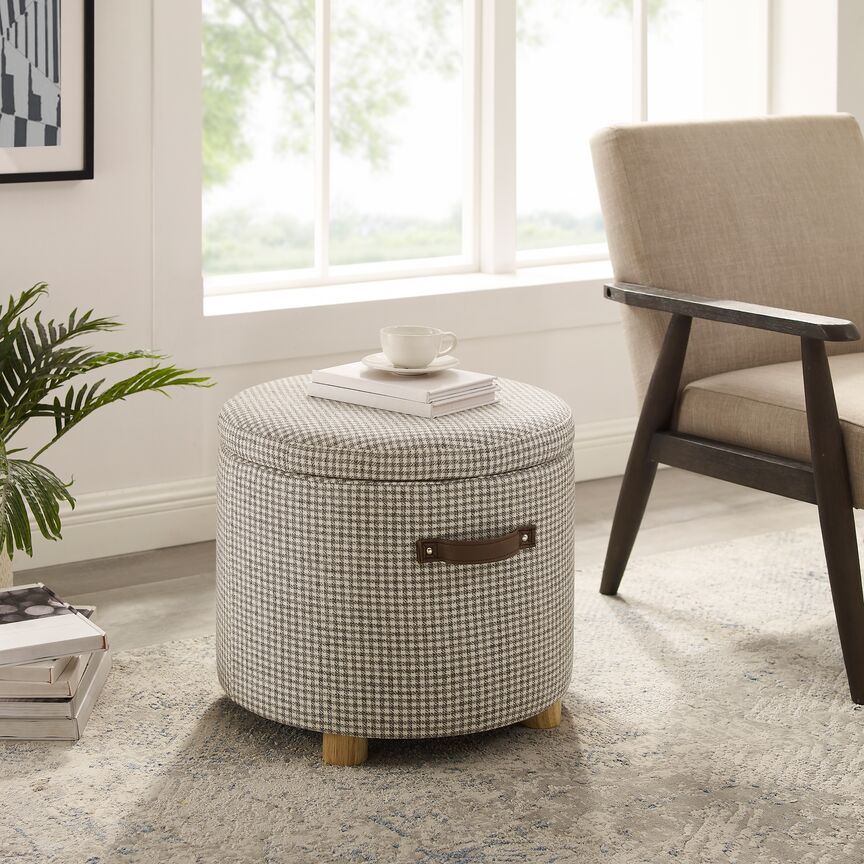 Logan Storage Ottoman