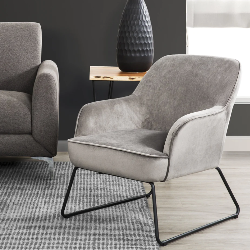 Alea Accent Chair - Slate