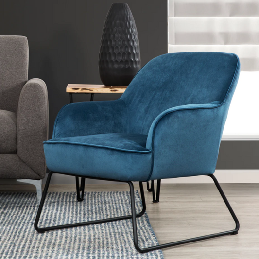 Alea Accent Chair - Navy