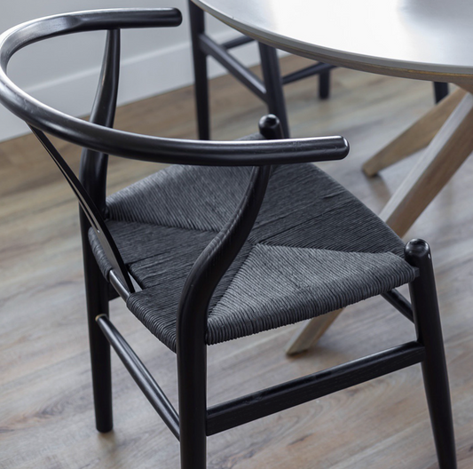 Woven Chair - Black