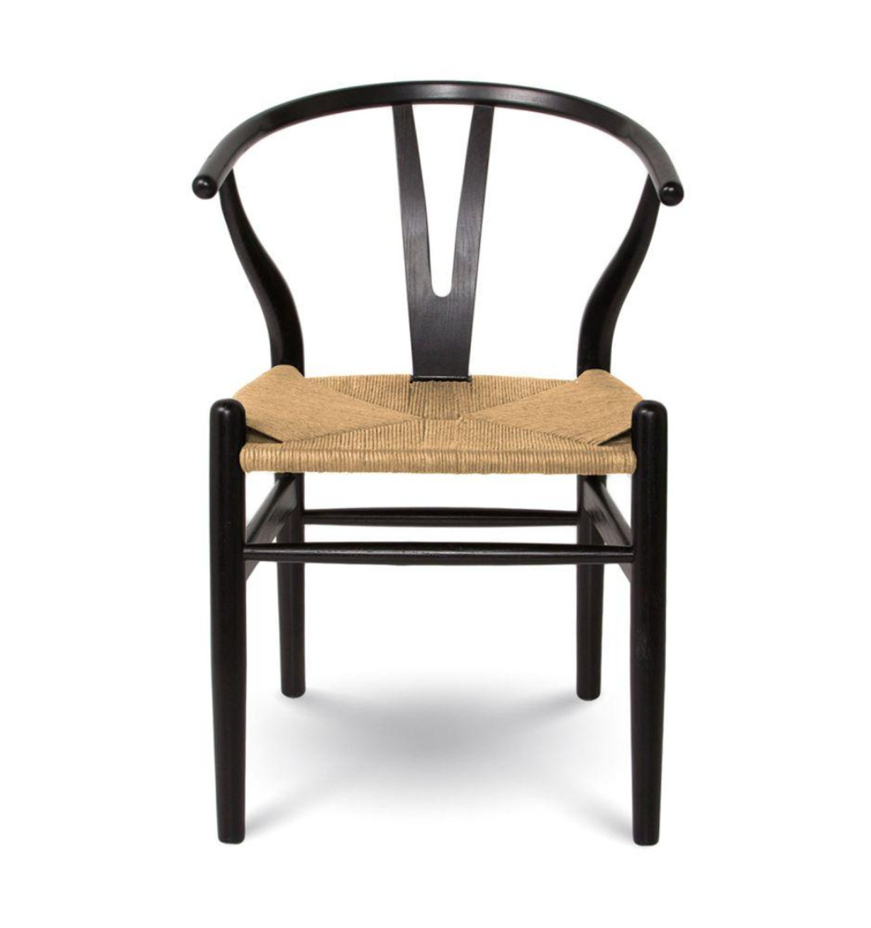 Woven Chair - Natural/Black