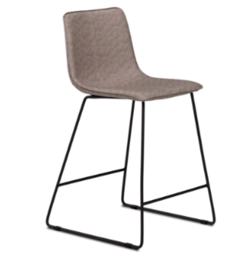 Leo Counter Height Stool - Grey